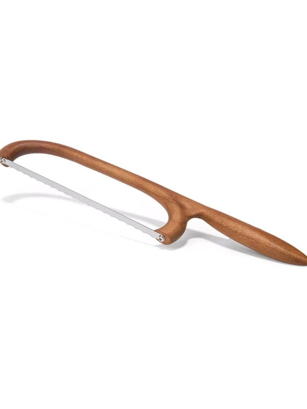 Nambé x Tom Papa Breaking Bread Serrated Knife - Long 17"